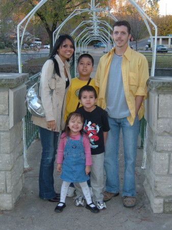 Andrew, and I with my little brothers and Raven.