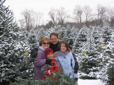 Christmas Tree Chopping 2005