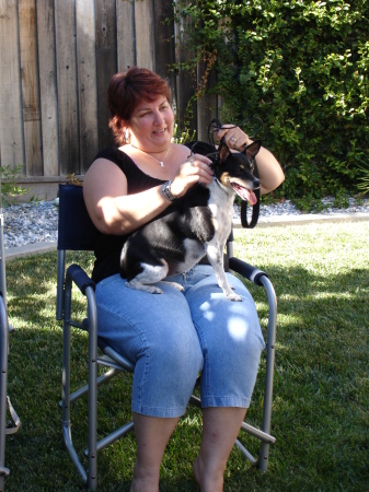 susan & her dumb dog!