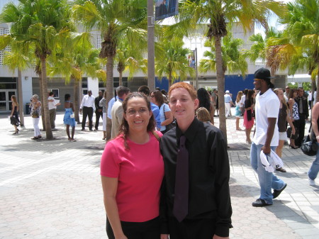 me and tyler 8th grade promotion