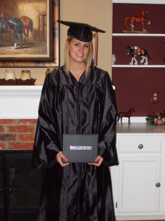 Jennifer graduates high school