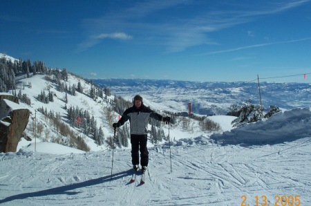 Me Skiing in Utah last February, 2005