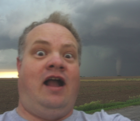 Goofing around with Kansas Tornado