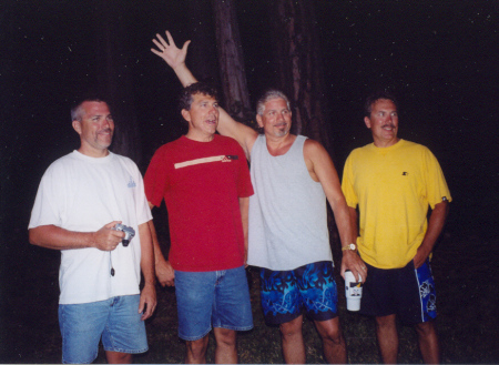 The McGrath boys youngest to oldest, Don, Jeff, Jerry & Mike 2004