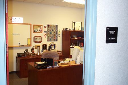 My office - 18th Space Surveillance Squadron, Edwards AFB, CA