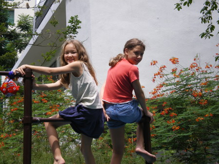 Katelyn (10) and Olivia (10) June 2007