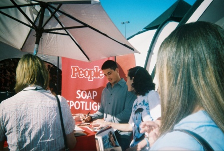 Bryan Dattilo and I at People Live meet and greet