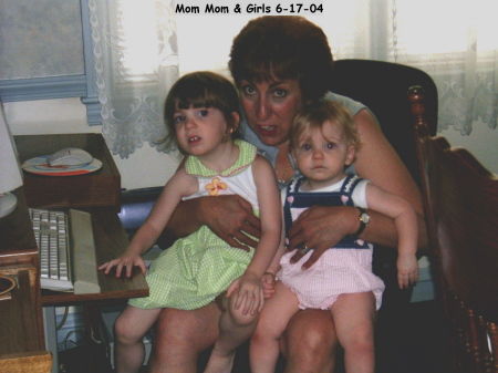 Mom-Mom & grand daughters 2004