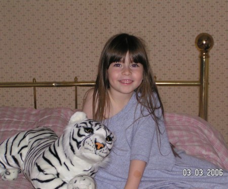 Elizabeth and her tiger