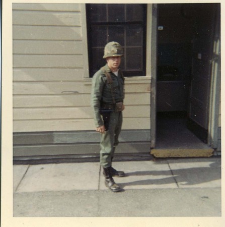 2nd Lieutenant Gene in the Army 1967