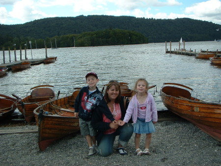 Holiday with the kids  -  Windermere, UK   August 2005