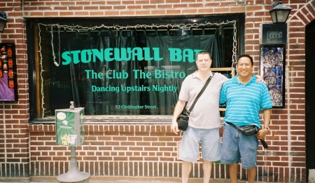 Stonewall... It's a gay thing