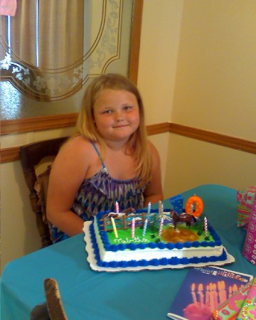 granddaugter Tabby turned 10 in July 2010
