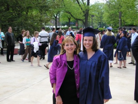 Karen and daughter, Katie - Penn State Grad