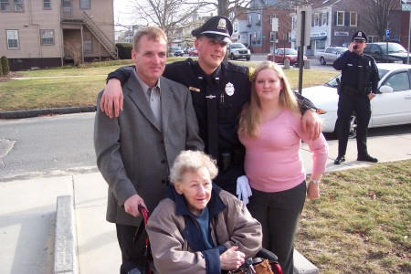 Ben's Police Academy graduation