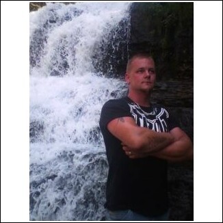 My hunny at the hudson waterfalls