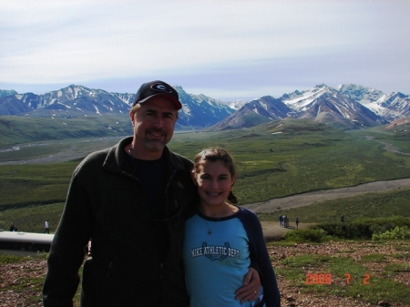 Dad and Taylor in Alaska
