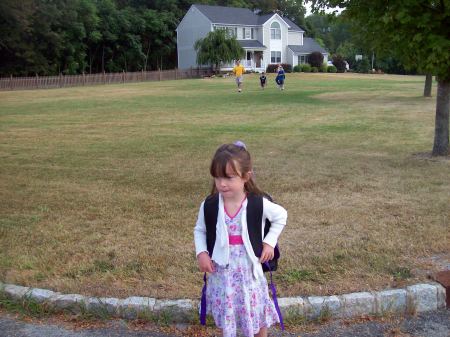 My Daughter Brooke's first day of Kindergarte