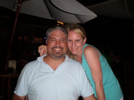 Tracy and I in Cancun. "August 2008"