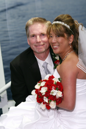 Tim & I on Our Wedding Day October 5, 2008