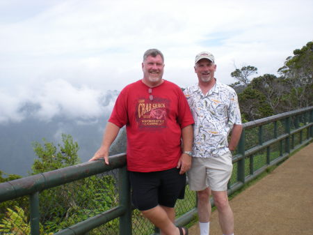 Me and Ken Fink in Hawaii