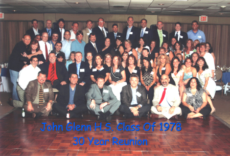 John H. Glenn class of 1978 - 30 Year Reunion