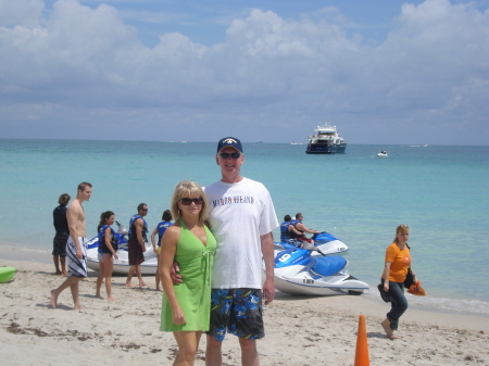 Steve and I in South Beach March 2008