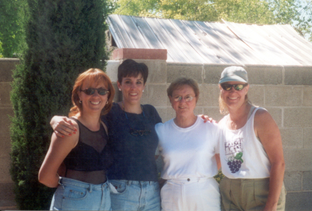Me, Karen, Mom and Kathie