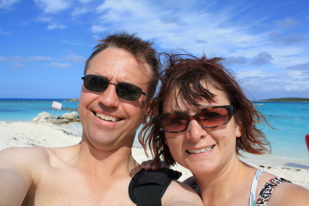 Roger & I at Coco Cay