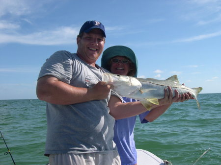 Snook Fishing with Adam  on Honeymoon Island