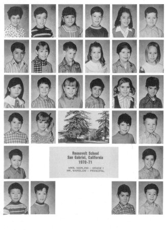 First grade, Mrs. Marling, 1970-71