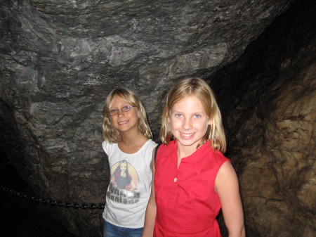 Inside Linville Caverns