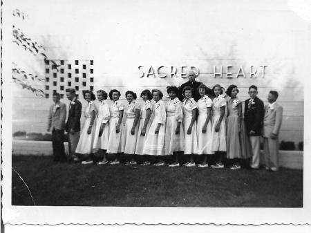 Sacred Heart 1st Grad Class 1952