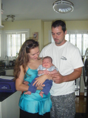 Chris, Amy and Cameron Pearson