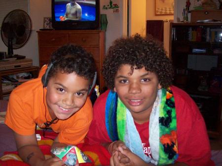 Our son's Troy and Brandon