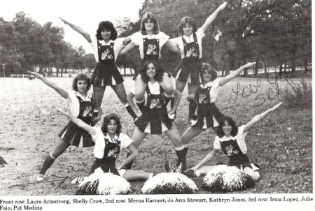 JV Cheerleader 1981