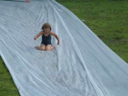 50 ft. Slip & Slide at the farm