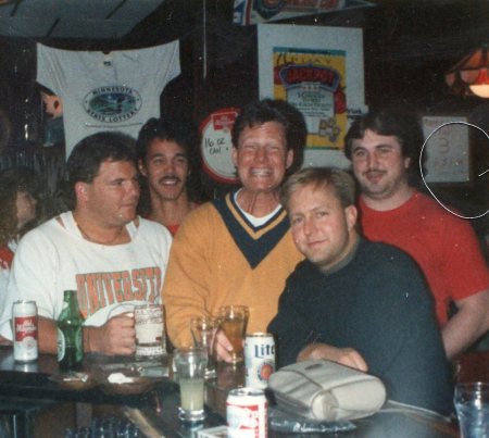 A bunch of people at Charlies (aprox 1989 or 9