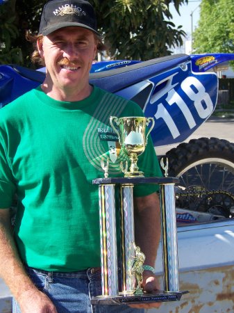 My brother Roger still races Motorcross