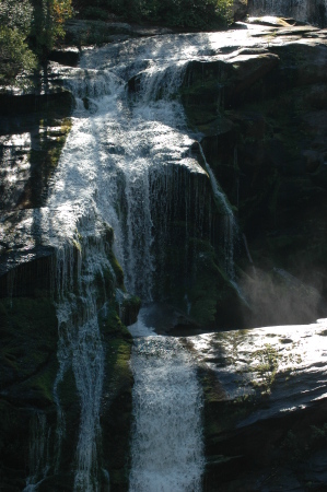 The Bald River Falls