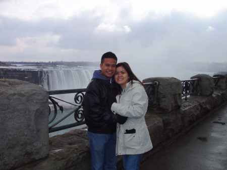 Claribelle and me - Niagara Falls  March '06