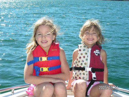 girls on boat