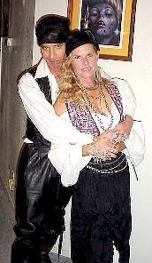 Tom and Pam Roberts Halloween 2005