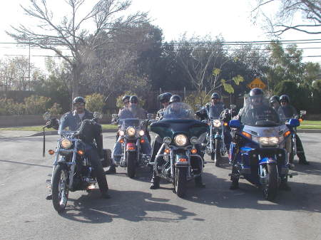 A Harley ride is awaiting