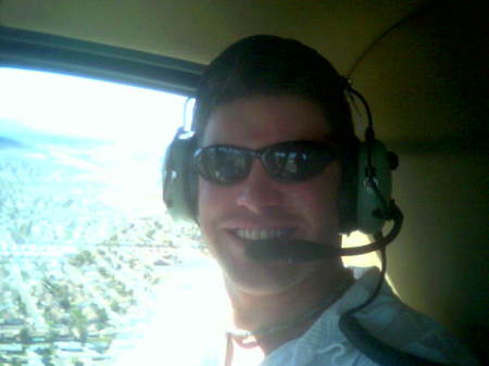 Jay in Helicopter