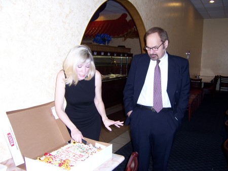 Cutting my 50th Birthday cake!