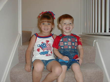 Kathryn and Matthew Moore July 4, 2005