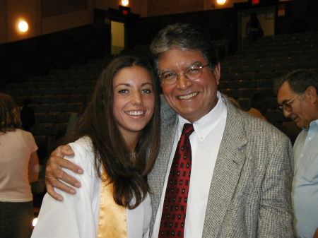 With grand-daughter, Aimee