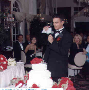 My baby sister's wedding  11/2000
