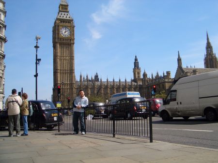 Me at Big Ben London, England